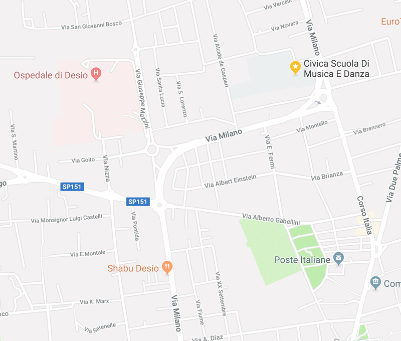 Fondazione Civica Scuola di Musica e Danza - Polo delle Arti | Desio, via Santa Caterina 13