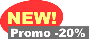 NEW! Promo: -20%