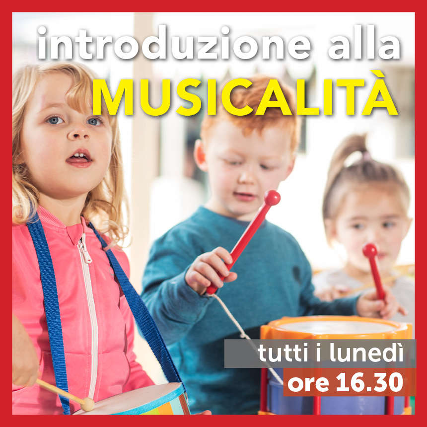 Propedeutica musicale: tutti i lunedì
