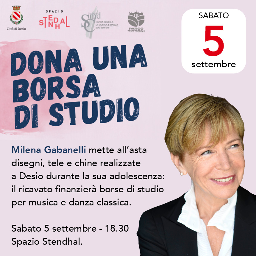Asta Benefica Milena Gabanelli
