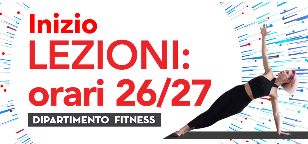 Dipartimento di Fitness - orari 2026/2027