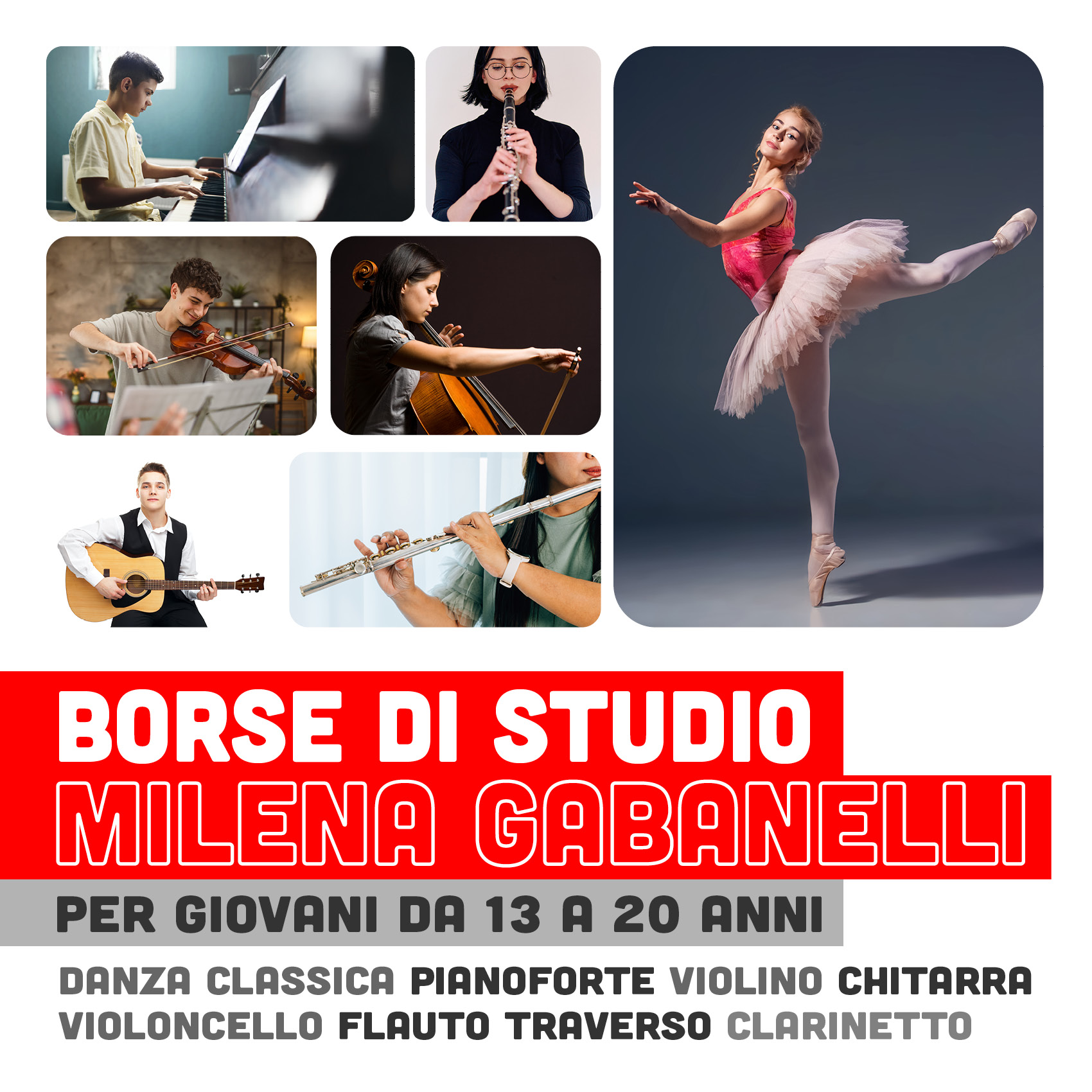 Borse di Studio Milena Gabanelli